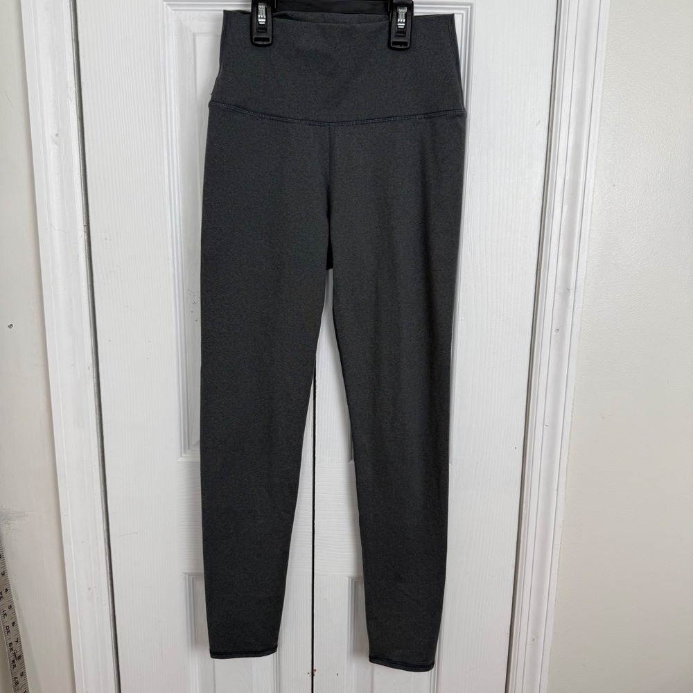 Aerie Chill Play Move Leggings S Gray High Waisted Athleisure Minimalist Yoga